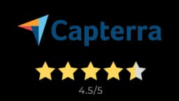 Capterra rating badge