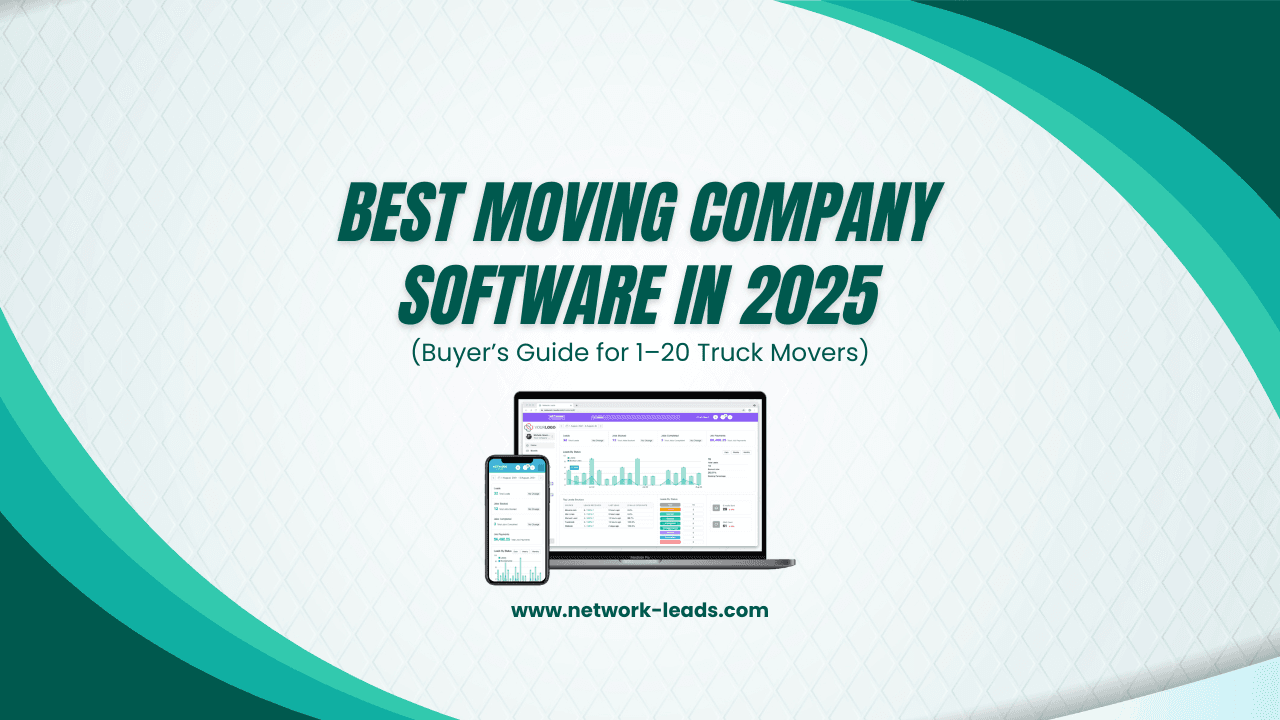 How to Choose the Best Moving Company Software in 2025 (Buyer’s Guide for 1–20 Truck Movers)