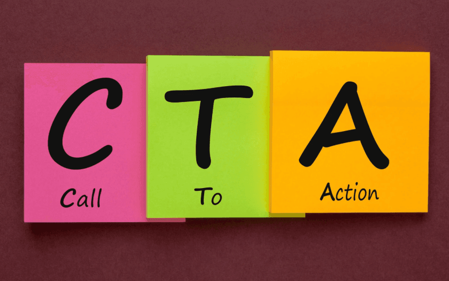 your website should have a clear call-to-action (CTA)
