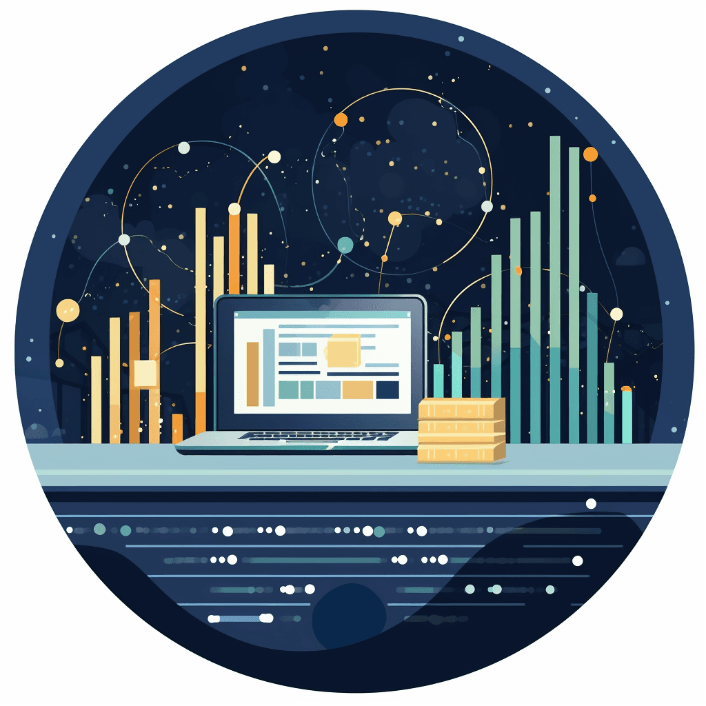 business Data Collection icon, this is important for both service and manufacturing companies