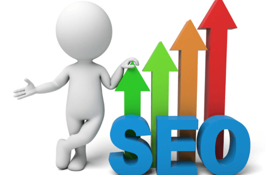 A computer showing a process of hiring an SEO expert