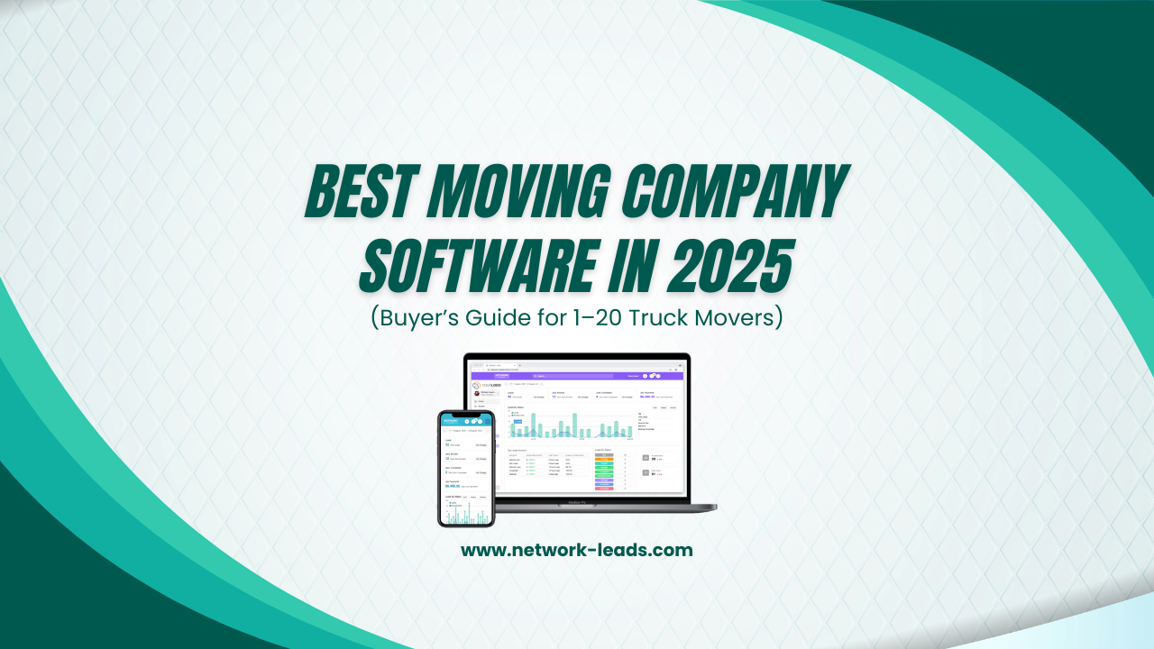 How to Choose the Best Moving Company Software in 2025 (Buyer’s Guide for 1–20 Truck Movers)