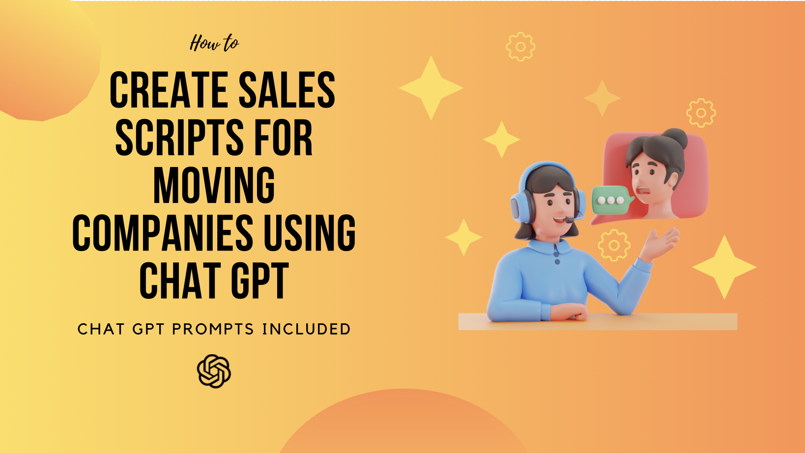 How to Create Sales Scripts for Moving Companies Using Chat GPT