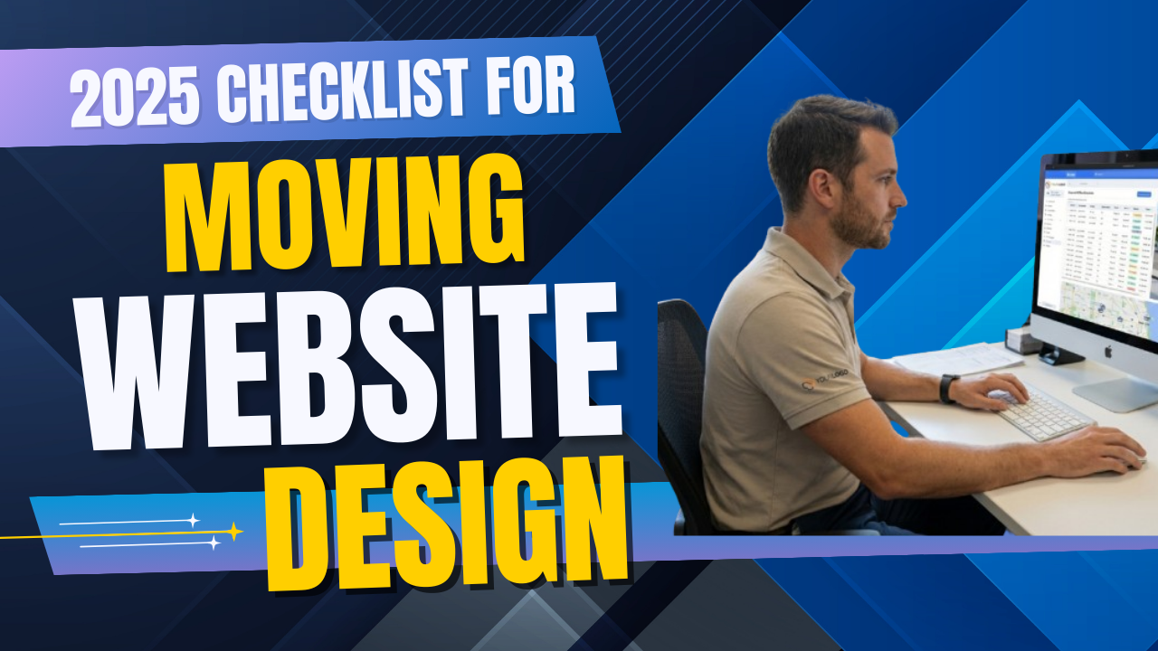 Moving Company Website Design in 2025: The Checklist to Turn Visitors into Booked Jobs